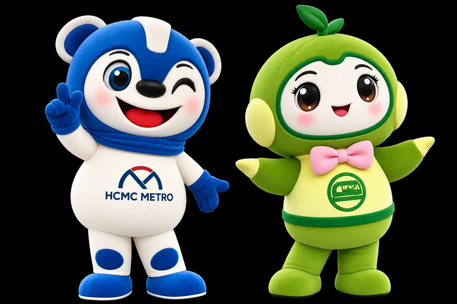Mascot Thanh Niên Metro HCMC
