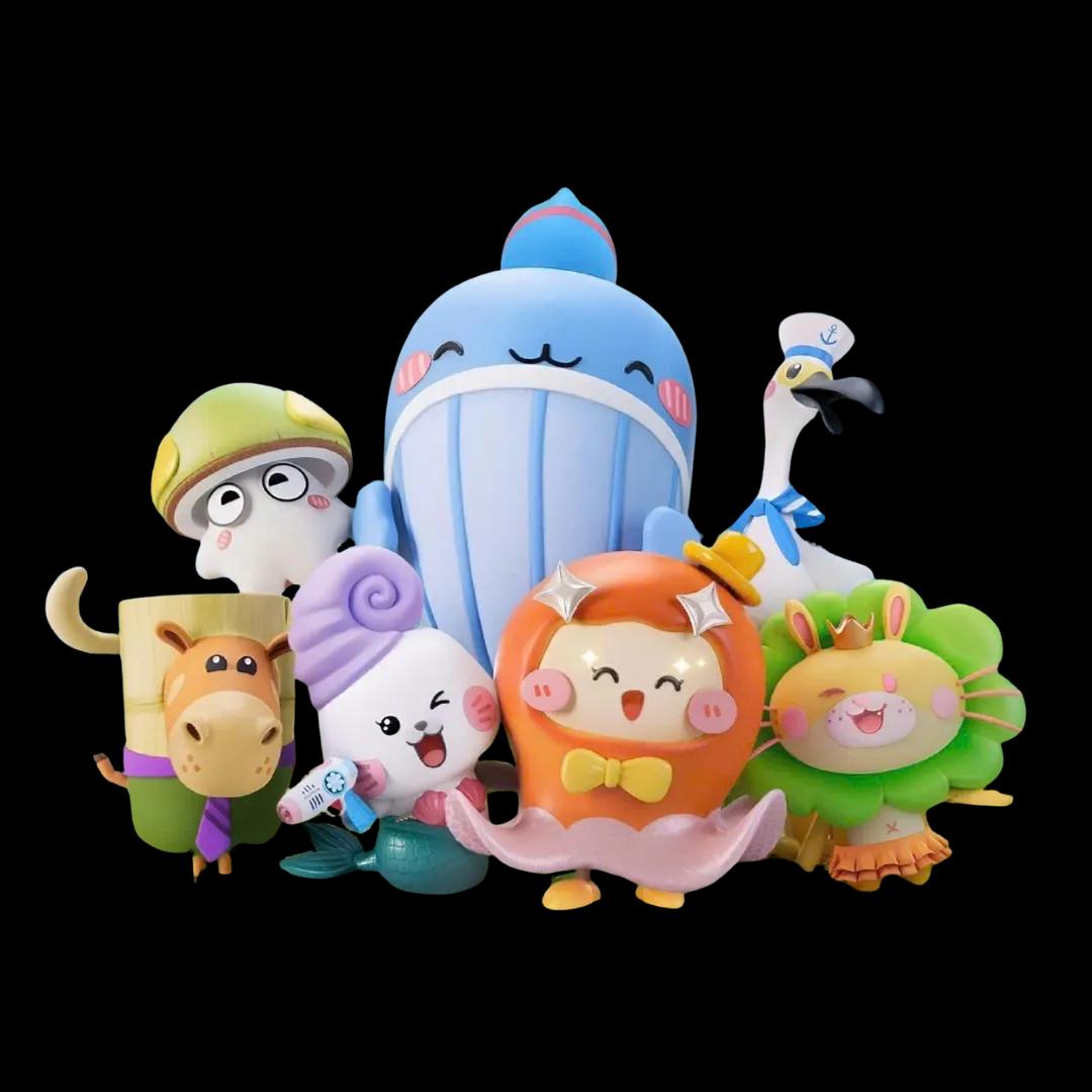 Mascot Những người bạn Đại Dương Coastal Quảng Ngãi